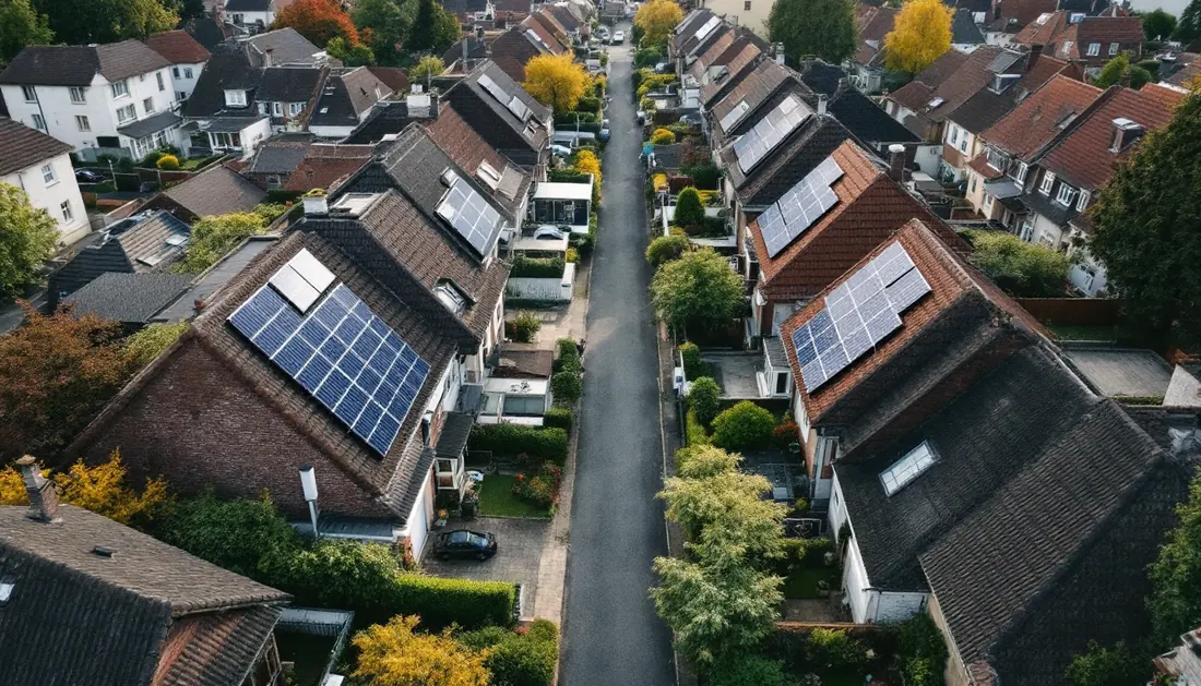 Energiedelen tussen woningen in een wijk